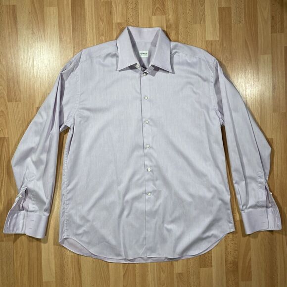 Armani Collezioni Other - Armani Collezioni Shirt (Men’s Size L/43 17) • Long Sleeve • Button Up • Purple
